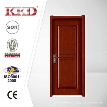 Puerta de madera maciza de 45mm MJ-203 para dormitorio con CE